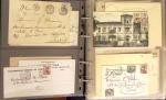 1891-1944, Collection en 4 classeurs dont 3 de cartes