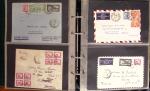 1891-1944, Collection en 4 classeurs dont 3 de cartes
