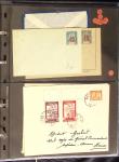 1891-1944, Collection en 4 classeurs dont 3 de cartes
