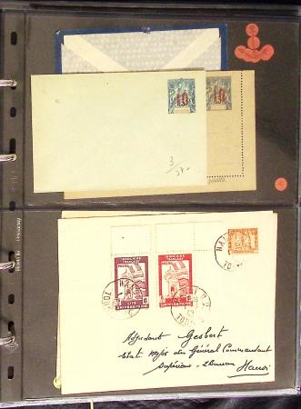 1891-1944, Collection en 4 classeurs dont 3 de cartes