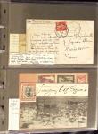 1891-1944, Collection en 4 classeurs dont 3 de cartes