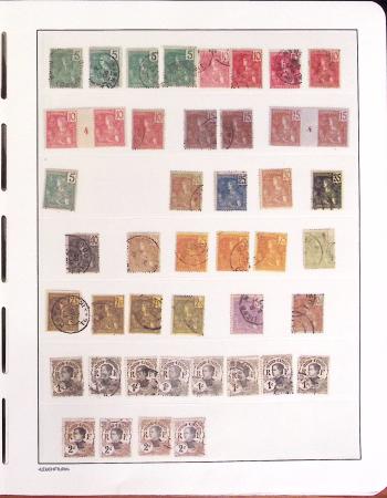 1891-1944, Collection en 4 classeurs dont 3 de cartes