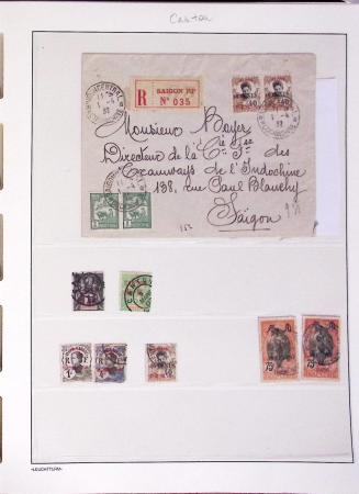 1891-1944, Collection en 4 classeurs dont 3 de cartes