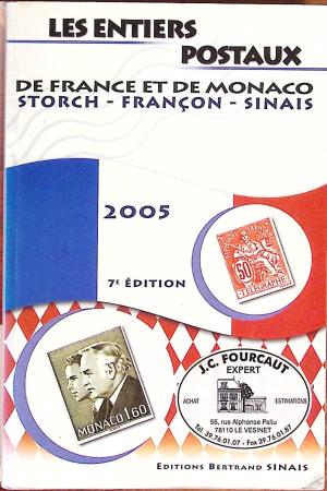 J. Storch, R. Françon & B. Sinais, "Les entiers postaux