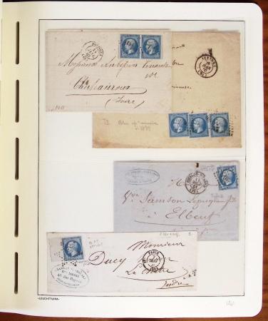 1849-1902, Solide ensemble de lettres en album avec