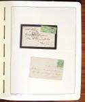 1849-1902, Solide ensemble de lettres en album avec