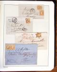1849-1902, Solide ensemble de lettres en album avec