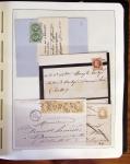1849-1902, Solide ensemble de lettres en album avec