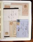 1849-1902, Solide ensemble de lettres en album avec