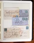 1849-1902, Solide ensemble de lettres en album avec