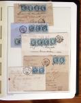 1849-1902, Solide ensemble de lettres en album avec