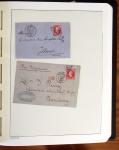 1849-1902, Solide ensemble de lettres en album avec