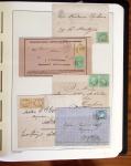 1849-1902, Solide ensemble de lettres en album avec