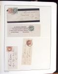 1849-1902, Solide ensemble de lettres en album avec