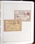 1849-1902, Solide ensemble de lettres en album avec