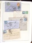 1849-1902, Solide ensemble de lettres en album avec