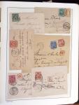 1849-1902, Solide ensemble de lettres en album avec