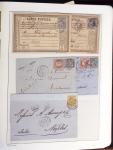 1849-1902, Solide ensemble de lettres en album avec