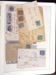 1849-1902, Solide ensemble de lettres en album avec