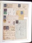 1849-1902, Solide ensemble de lettres en album avec