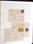 1849-1902, Solide ensemble de lettres en album avec