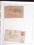 1849-1902, Solide ensemble de lettres en album avec