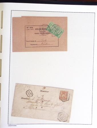 1849-1902, Solide ensemble de lettres en album avec