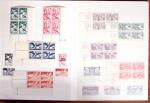 1946-2016, Classeur de POSTE AERIENNE dont coins-datés