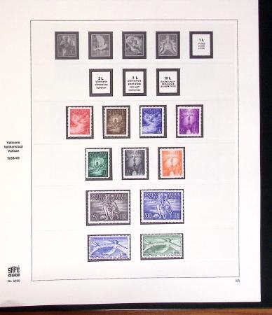 1934-2015, Collection du VATICAN en 4 albums SAFE avec