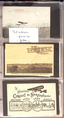 1909-1947, Collection en un classeur de 186 CPA sur