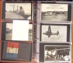 1909-1947, Collection en un classeur de 186 CPA sur