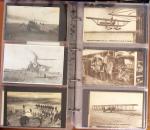 1909-1947, Collection en un classeur de 186 CPA sur