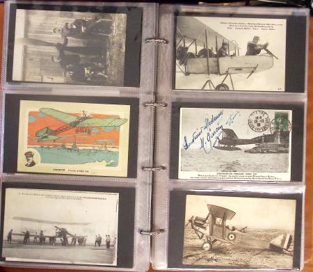 1909-1947, Collection en un classeur de 186 CPA sur