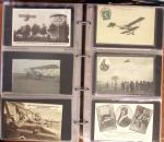 1909-1947, Collection en un classeur de 186 CPA sur