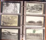 1909-1947, Collection en un classeur de 186 CPA sur
