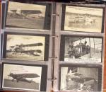 1909-1947, Collection en un classeur de 186 CPA sur