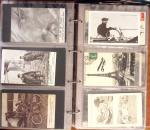 1909-1947, Collection en un classeur de 186 CPA sur