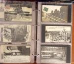 1909-1947, Collection en un classeur de 186 CPA sur
