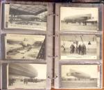 1909-1947, Collection en un classeur de 186 CPA sur