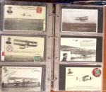 1909-1947, Collection en un classeur de 186 CPA sur