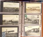 1909-1947, Collection en un classeur de 186 CPA sur