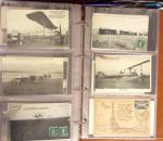 1909-1947, Collection en un classeur de 186 CPA sur