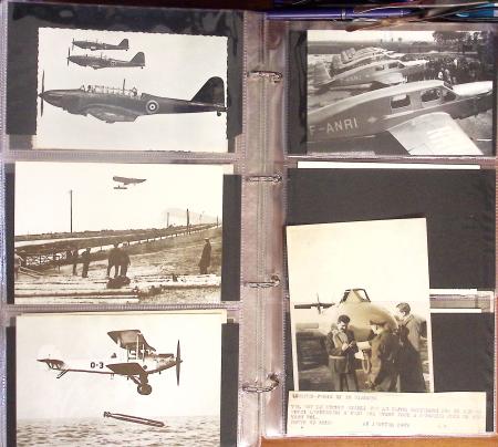 1909-1947, Collection en un classeur de 186 CPA sur