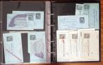 1880-1960, Collection en un classeur de cartes télégramme