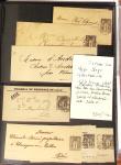 1883-1906, Collection en un classeur de 138 entiers