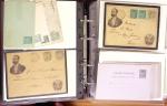 1883-1906, Collection en un classeur de 138 entiers