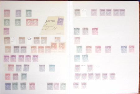 1854-1983, Collection en deux classeurs, un sur les