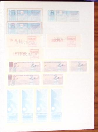 1854-1983, Collection en deux classeurs, un sur les