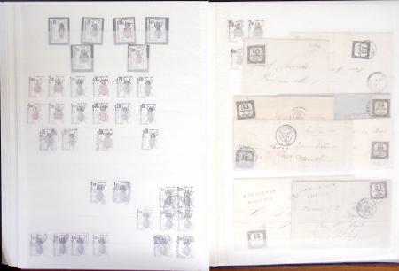 1854-1983, Collection en deux classeurs, un sur les