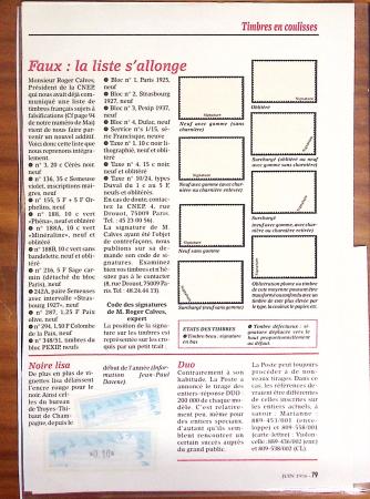 1854-1983, Collection en deux classeurs, un sur les